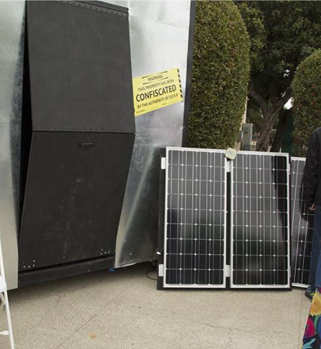 Performance and staging of the Live Cube at Maker Faire